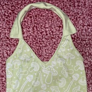 Mushroom Halter Top